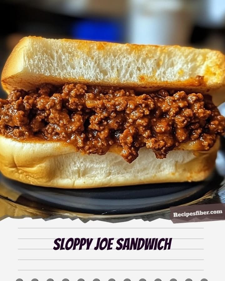 Sloppy Joe Sandwich