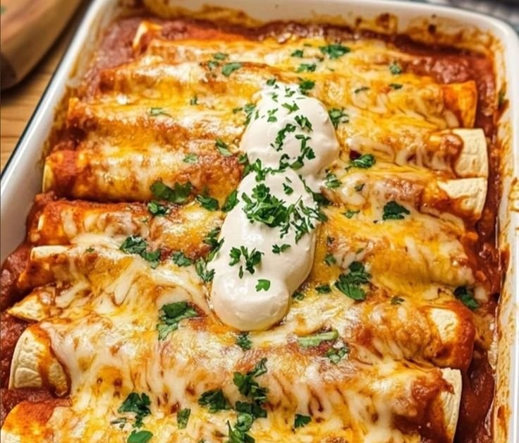 Ultimate Quick and Easy Chicken Enchiladas