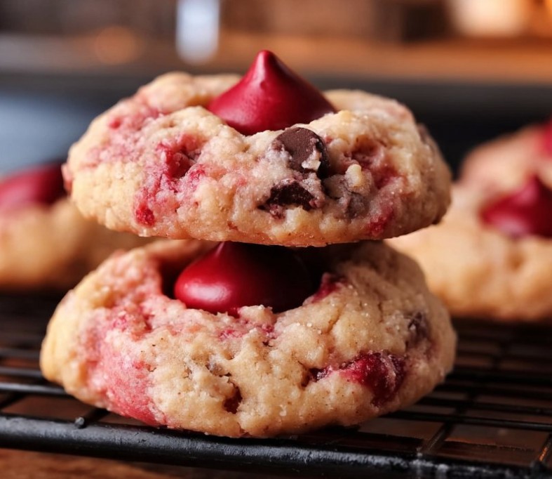 Cherry Kiss Cookies