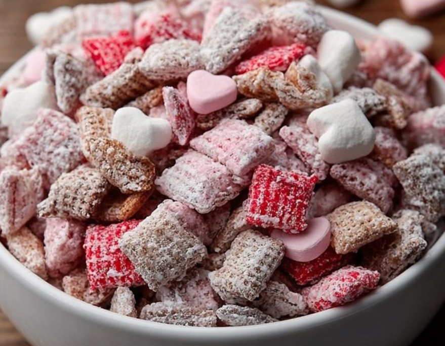 Valentine's Day Muddy Buddies