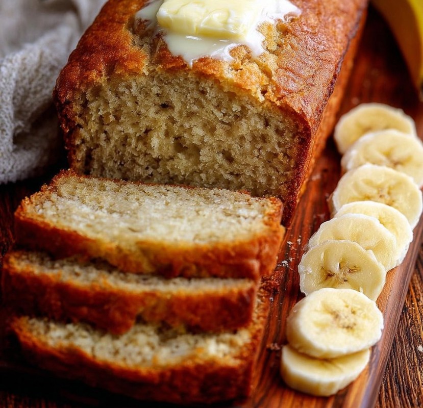 Easy Moist Banana Bread
