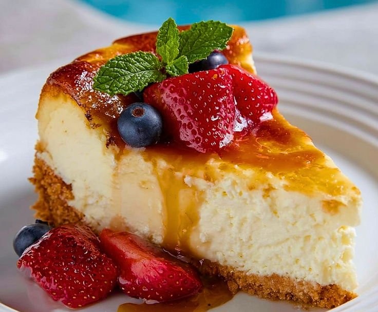 Cottage Cheese & Yogurt Egg Cheesecake