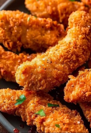 Lanières de poulet dans l'airfryer : Recette rapide