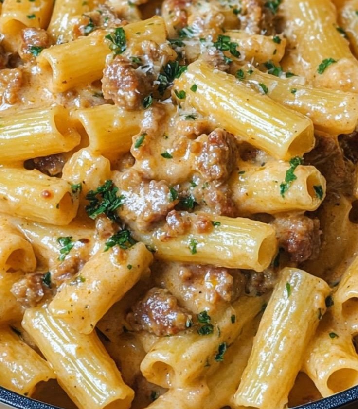 Creamy Italian Sausage Rigatoni