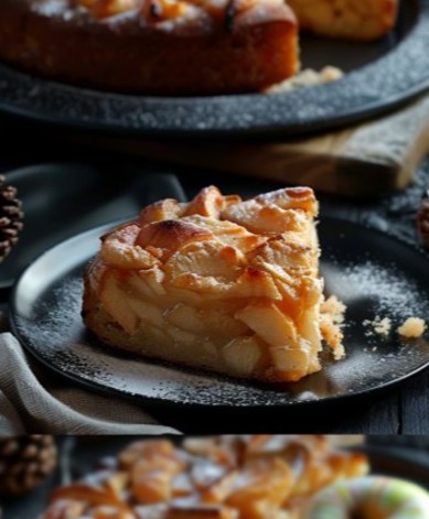 Gâteau aux pommes air fryer moelleux et rapide