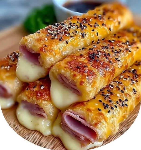Ham and Cheese Sticks