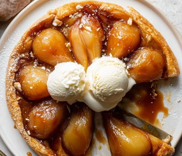 Pear Tarte Tatin