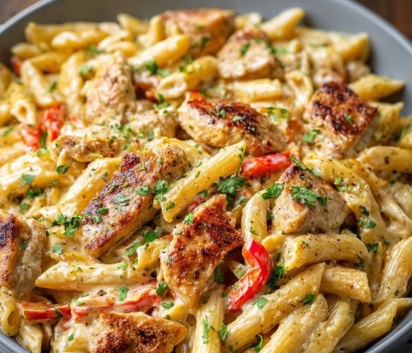 Creamy Cajun Chicken Pasta