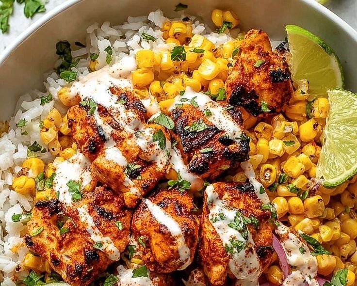 Easy Street Corn Chicken Bowl