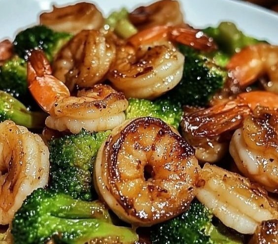 High-Protein Honey Garlic Shrimp