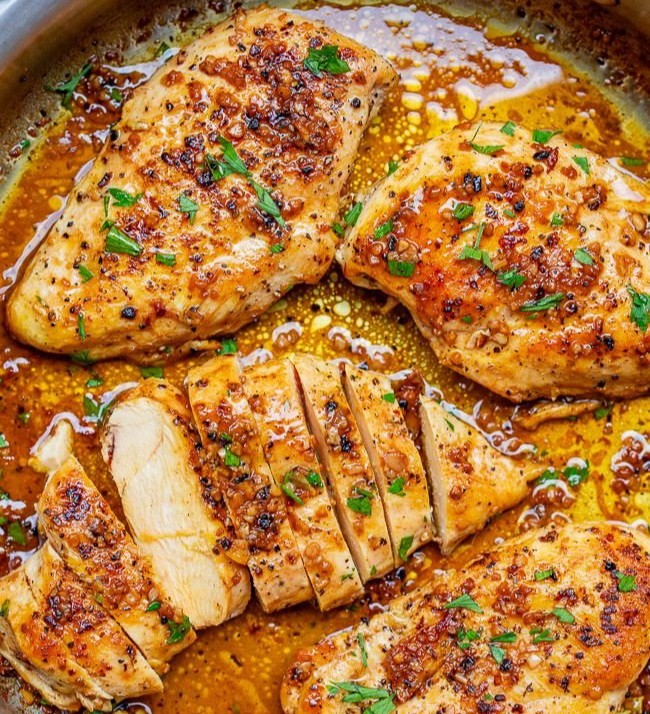 15-Minute Honey Mustard Chicken Skillet