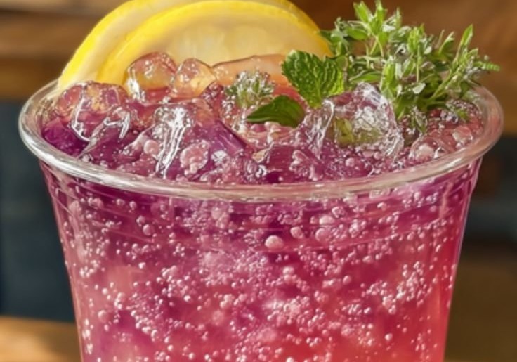 Honey Lemon Pink Soda 1 Honey Lemon Pink Soda
