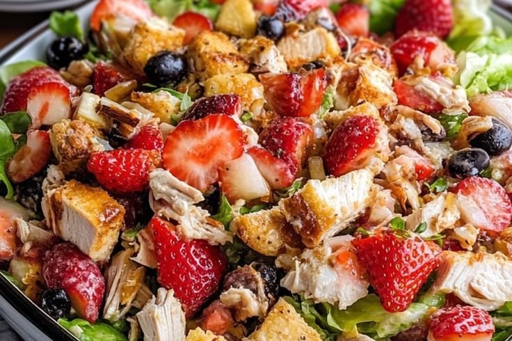 Strawberry Chicken Salad