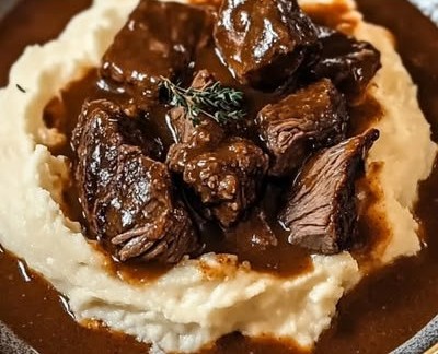 Slow Cooker Beef Manhattan