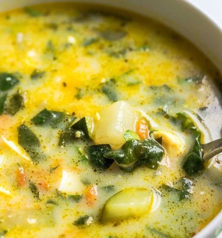 Creamy Spring Spinach Soup