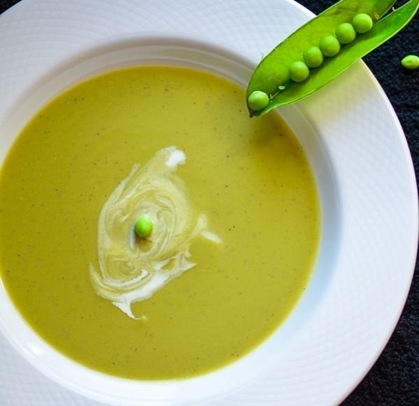 Spring Green Pea Soup