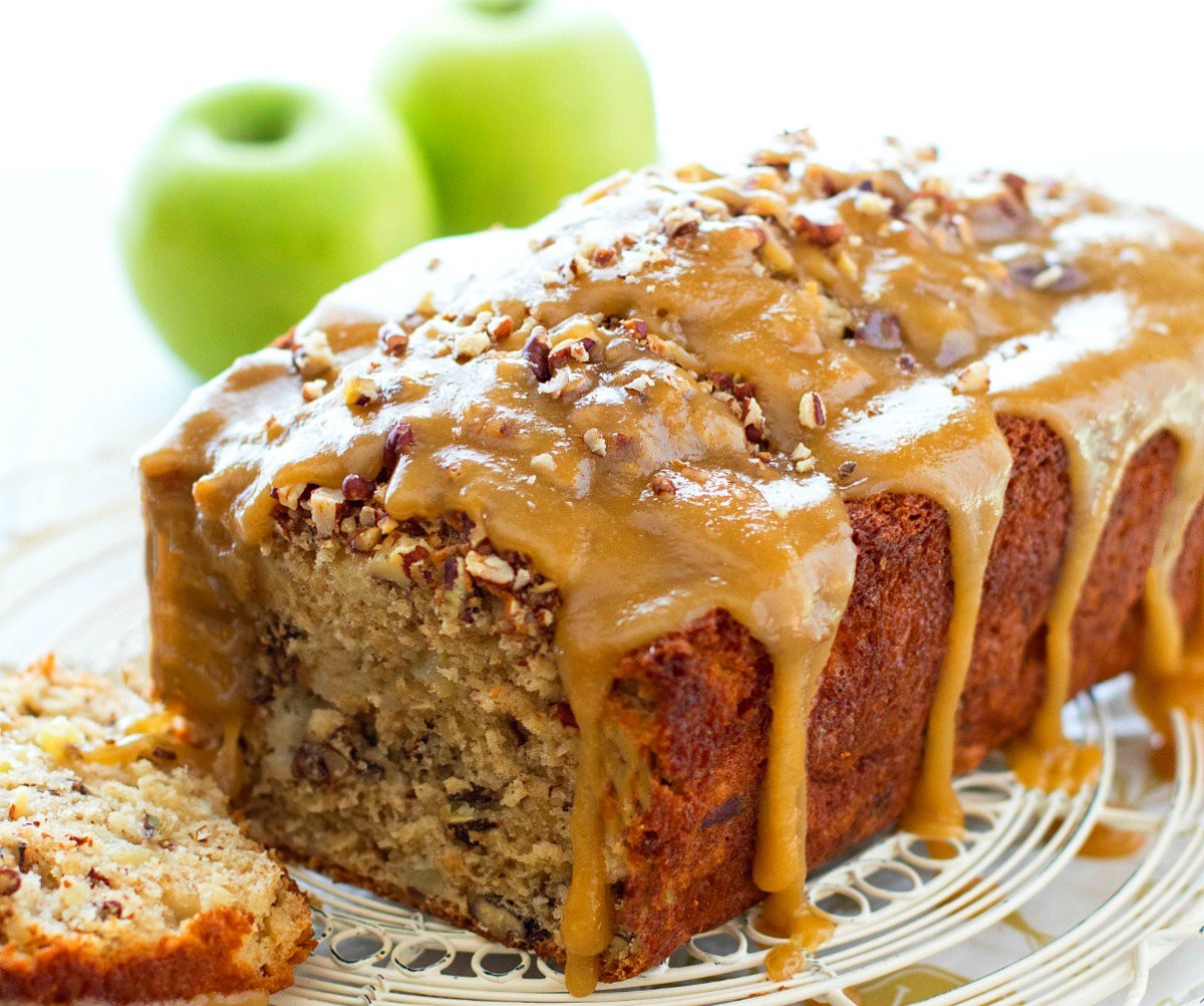 Praline Apple Bread