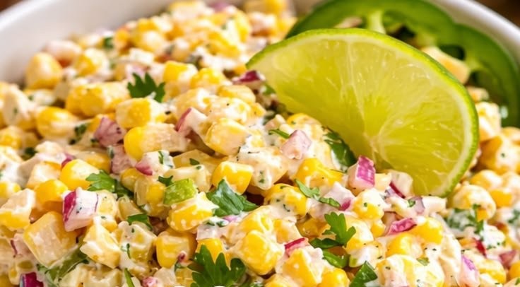 Healthy Street Corn Salad