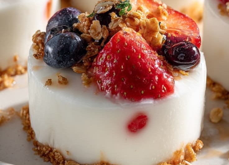 Frozen Berry Yogurt Bites