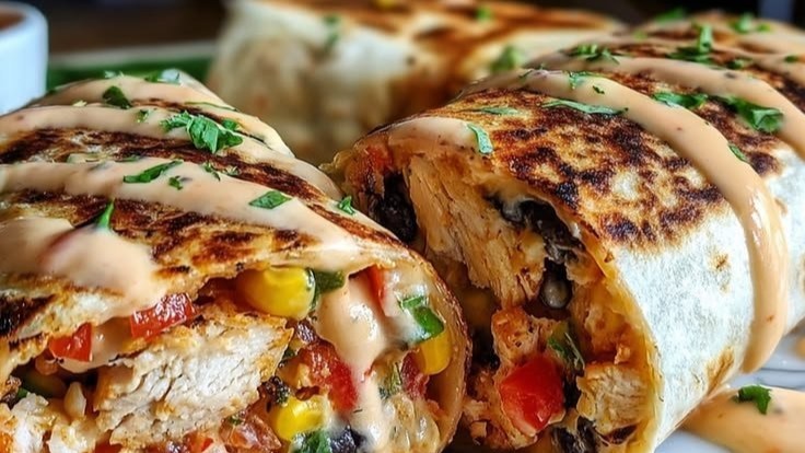 Southwest Chicken Wraps