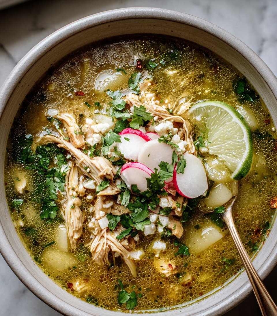 Green Chicken Pozole