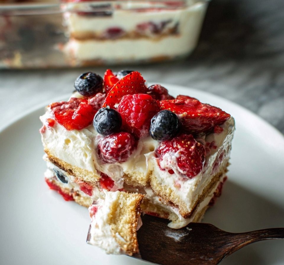 Berry Tiramisu Recipe (No-Bake)