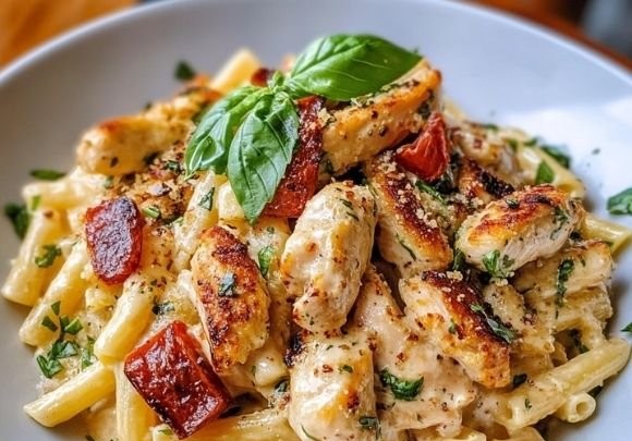 Marry Me Chicken Pasta