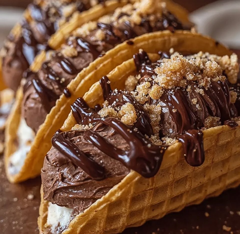 DIY Choco Tacos