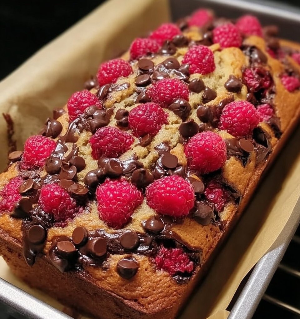 Easy Raspberry Chocolate Chip Loaf That Feels Like Homemade Bliss