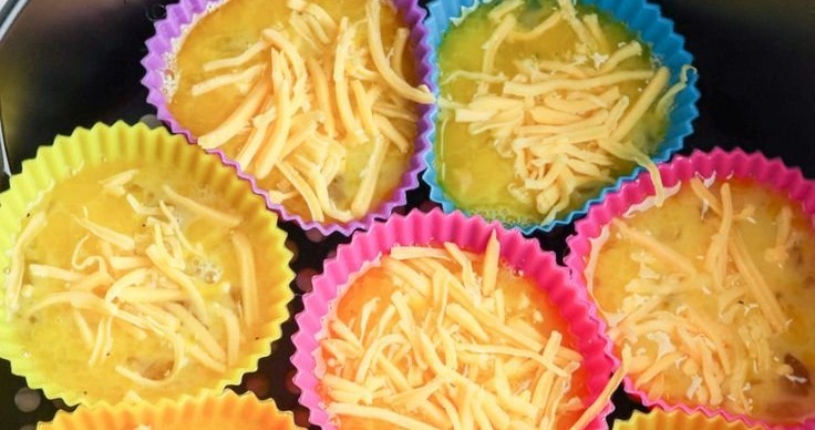 Air Fryer Egg Bite Cups egg bite cups Air Fryer Egg Bite Cups