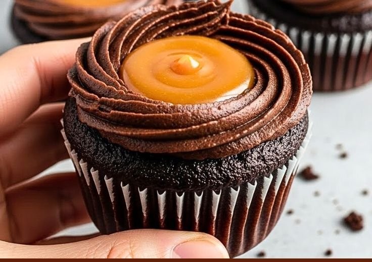 Chocolate Caramel Cupcakes You Can’t Miss