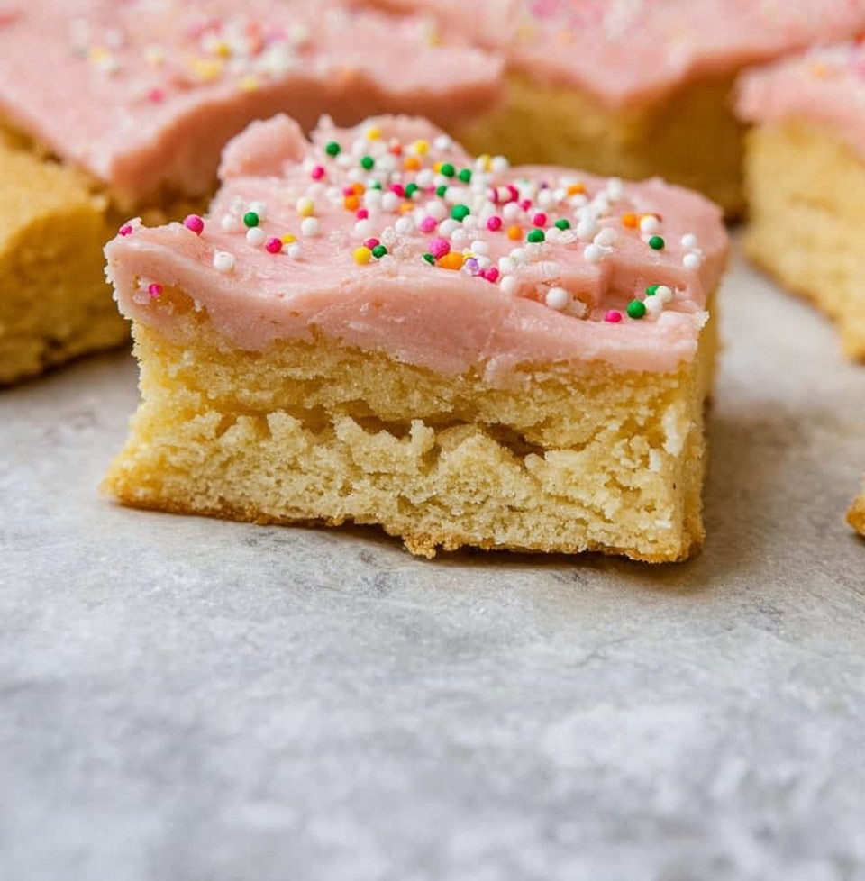Sourdough Sugar Cookie Bars