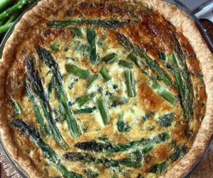 Asparagus Quiche