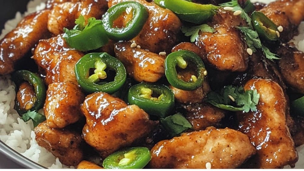 Quick and Easy Asian Jalapeño Chicken