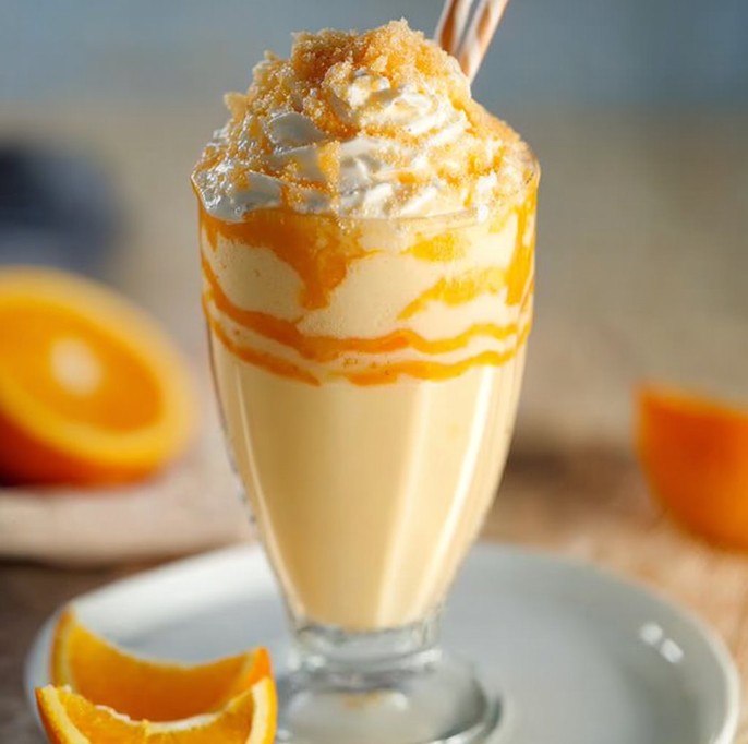 The Best Orange Creamsicle Milkshake You’ll Crave Daily