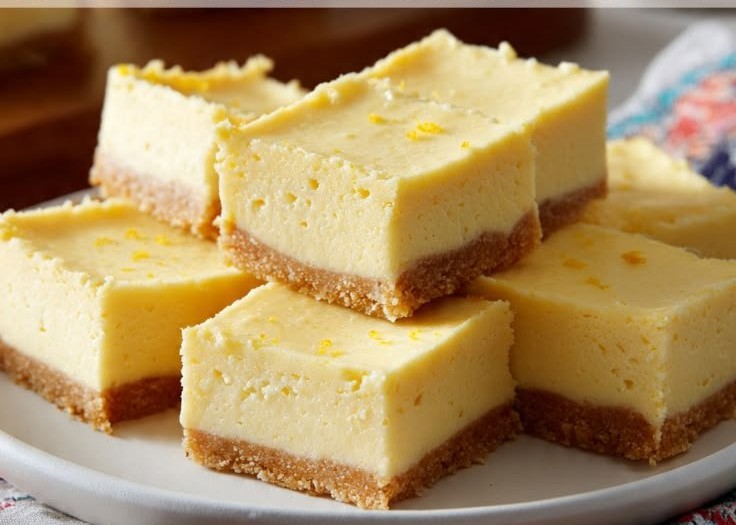 Lemon Custard Pie Bars