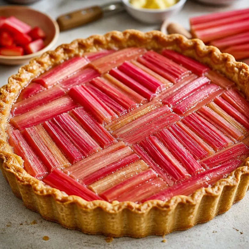 Rhubarb Tart