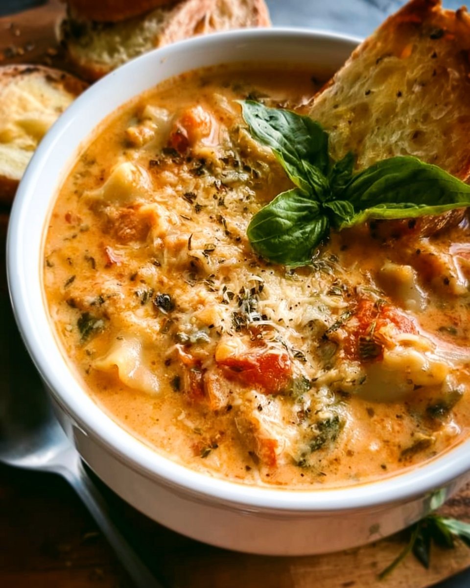 Creamy Lasagna Soup: Easy Recipe