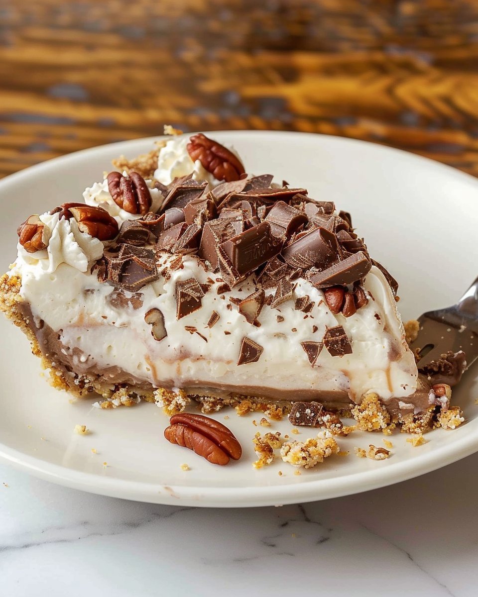 Chocolate Vanilla Cream Pie