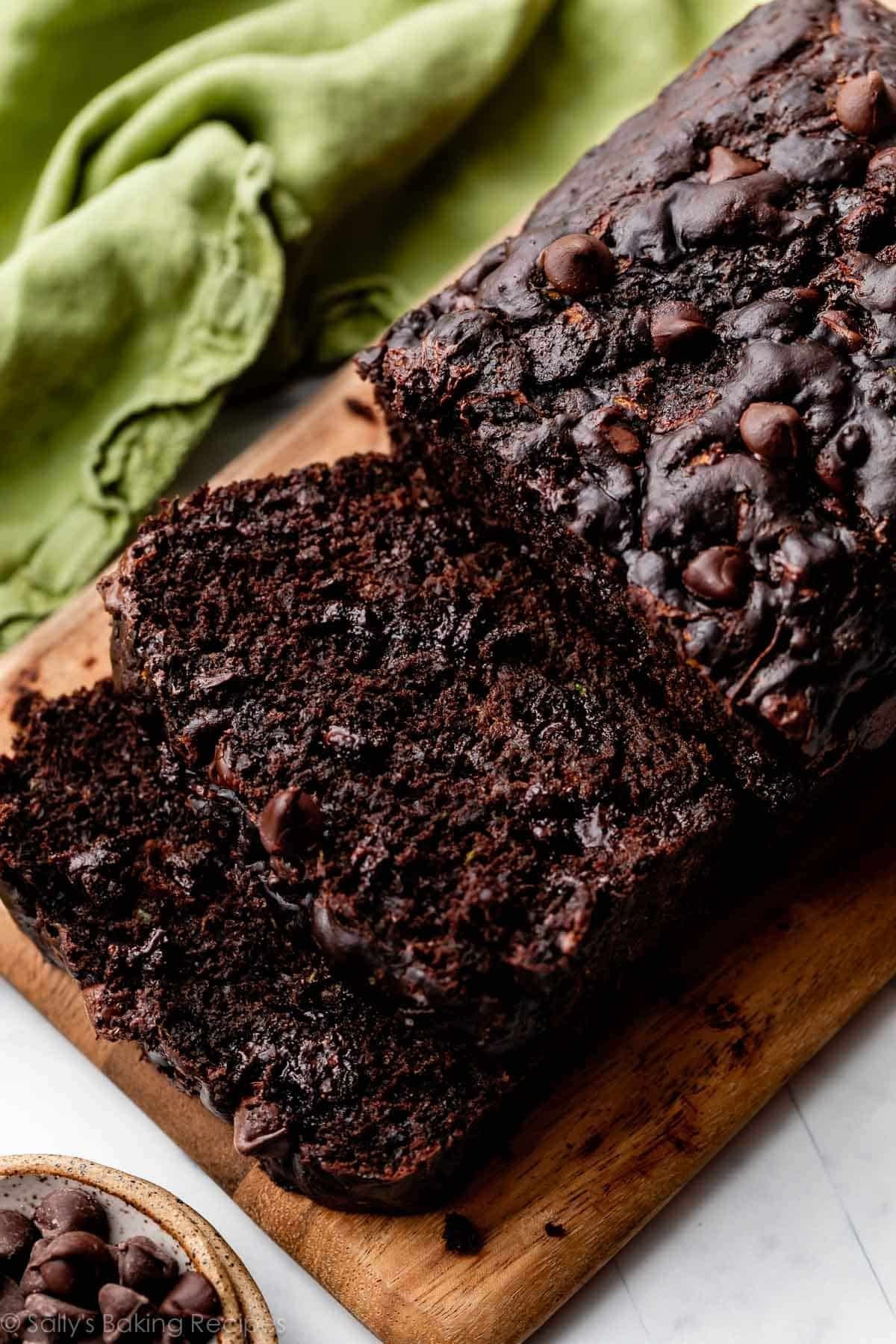 Double Chocolate Zucchini Bread