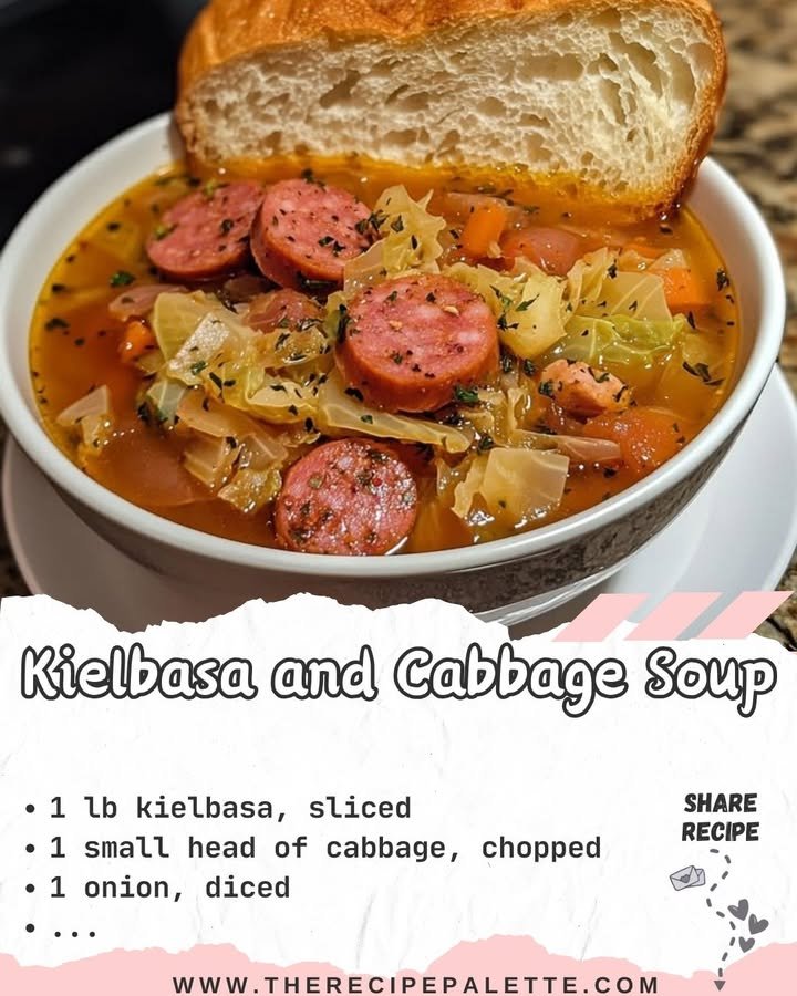 Kielbasa and Cabbage Soup