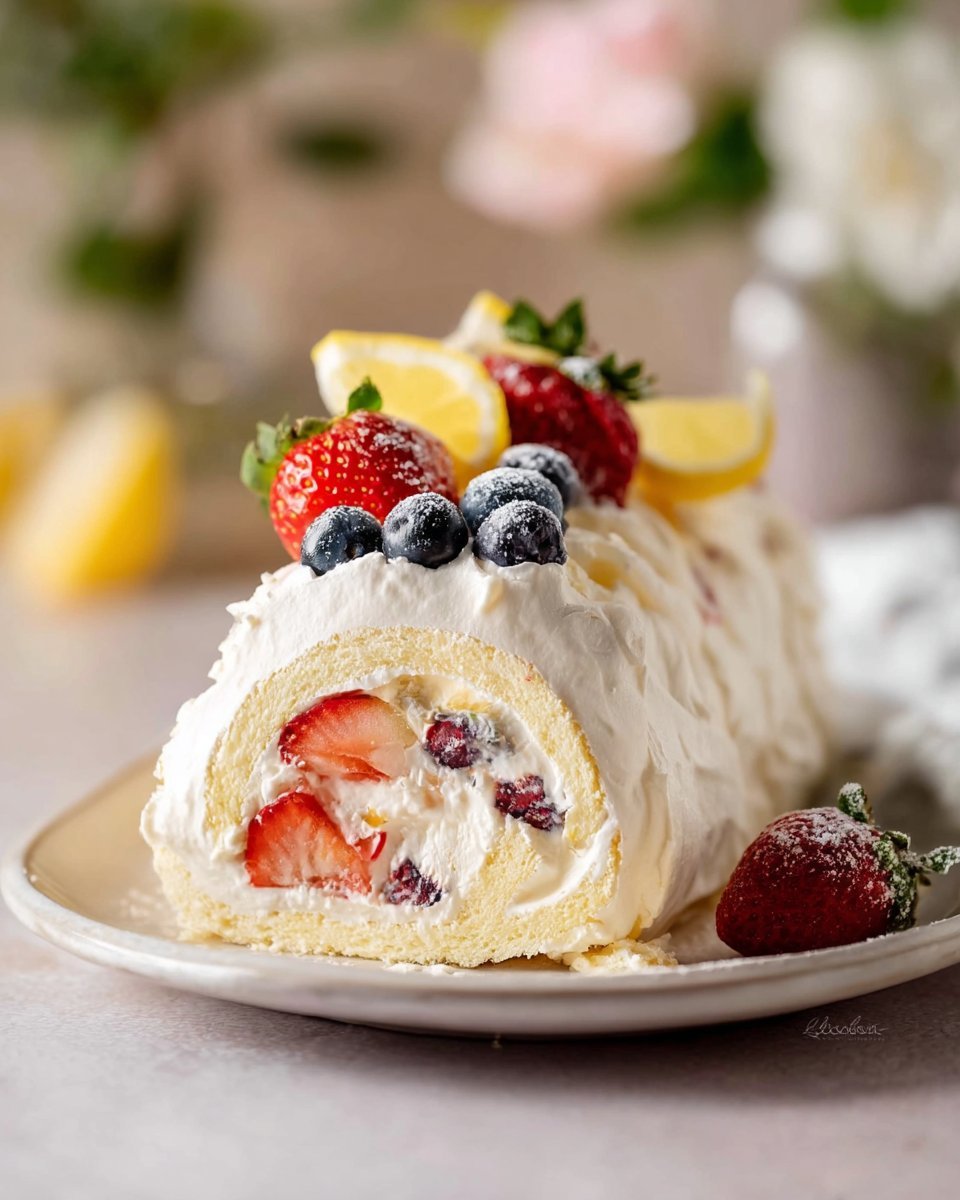 Meringue Roulade
