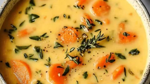 Creamy Carrot Potato Soup: Warm Comfort in Every Spoonful