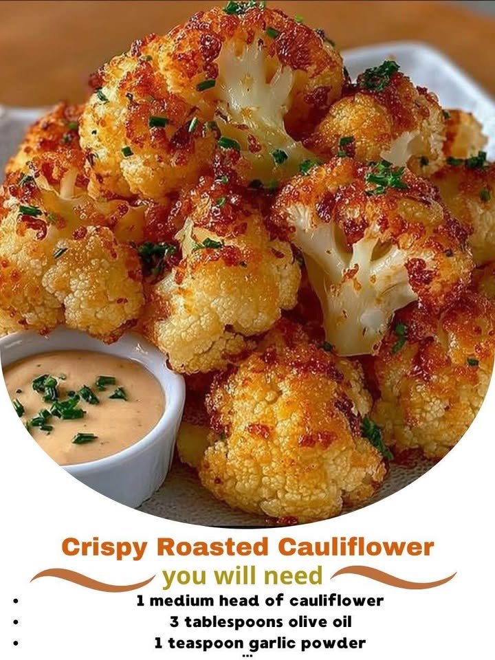 Crispy Roasted Cauliflower