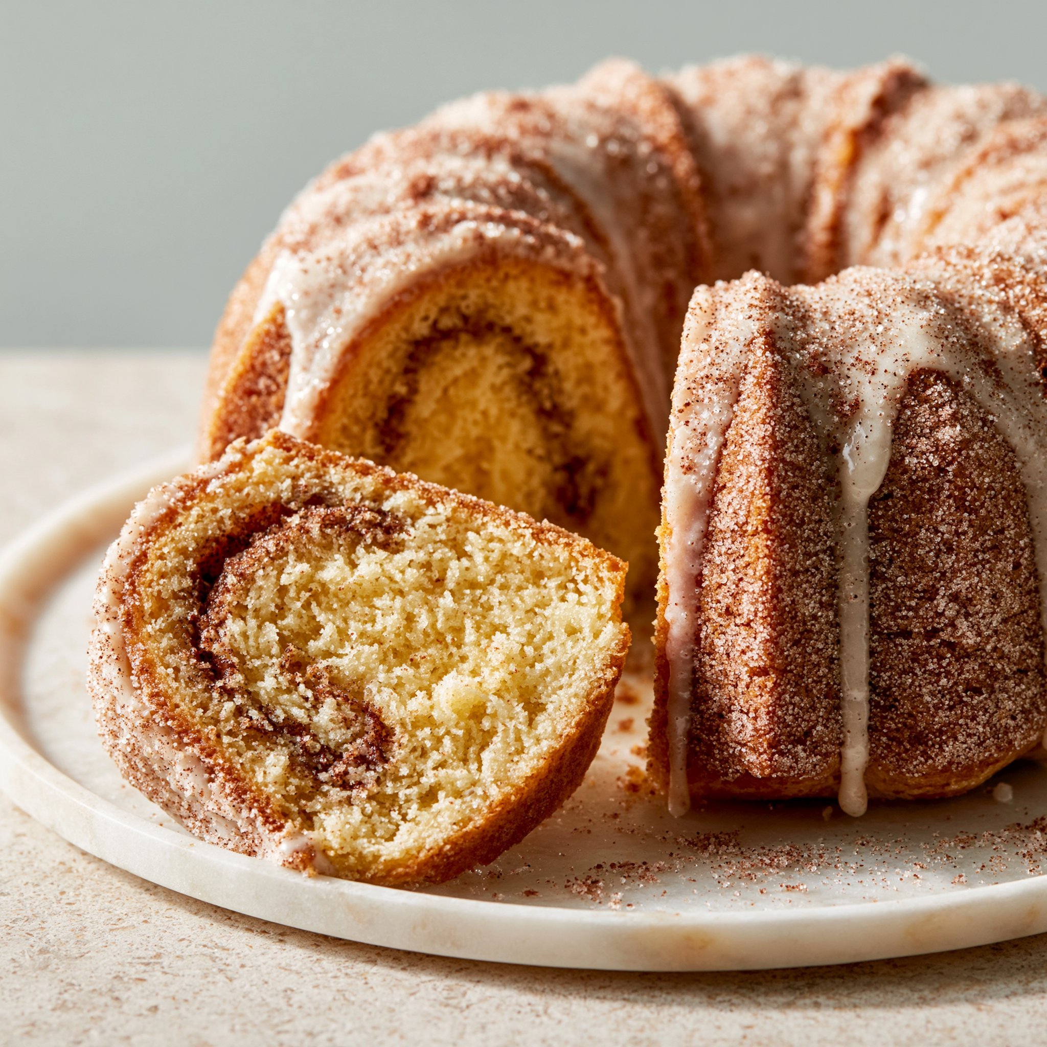Zimtwirbel-Bundt-Kuchen