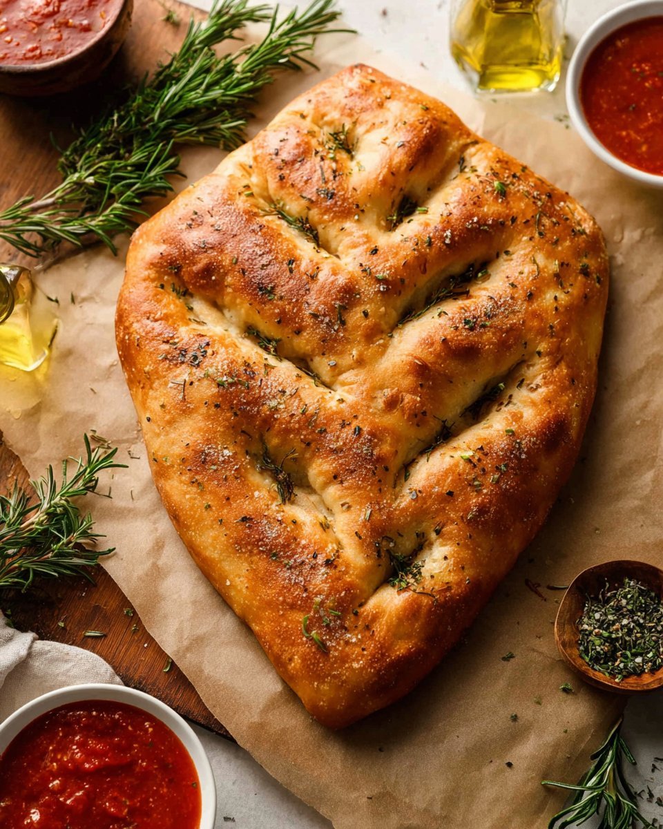Homemade Fougasse