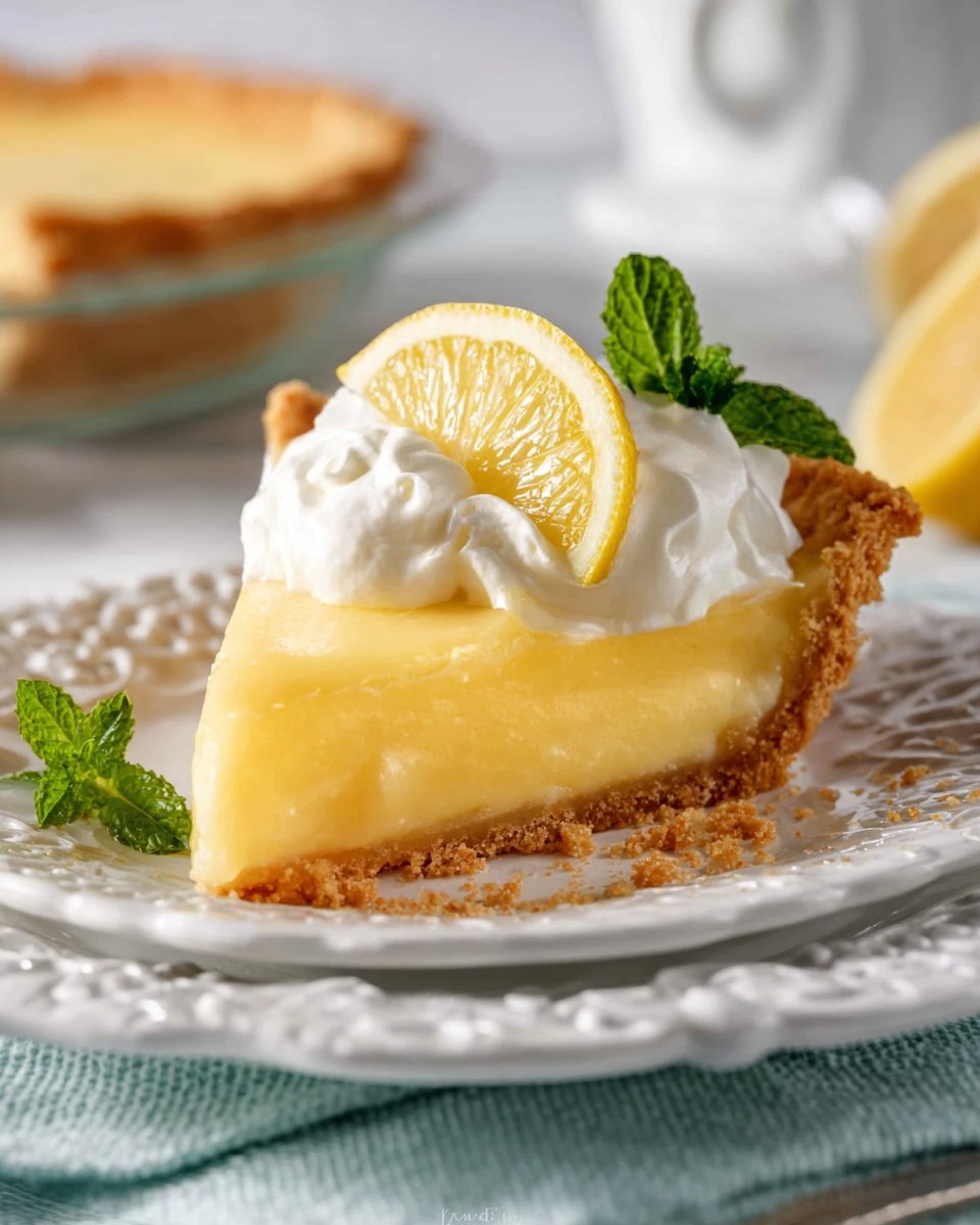 Lemon Almond Pie