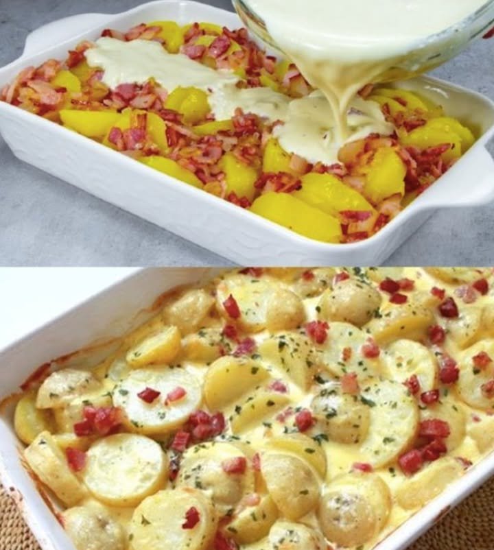 Carbonara Kartoffeln