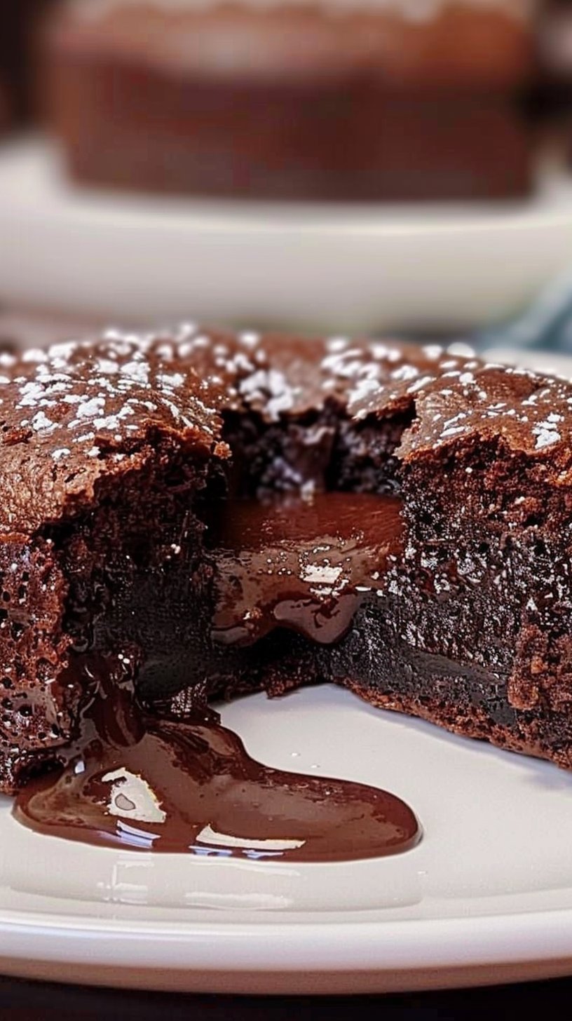 Air Fryer Lava Cake
