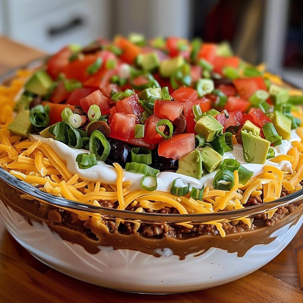 Seven-Layer Taco Dip